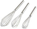 Stainless Steel Whisks with 3 Packs 8"+10"+12" Kitchen Whisk Set