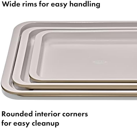 OXO Good Grips Non-Stick Pro Ceramic Coated Metal Bakeware Half Sheet