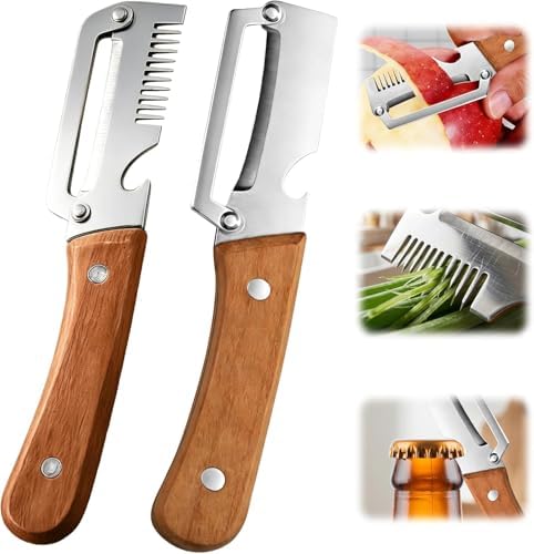 Upgrade Vegetable Peeler and Julienne Peeler Set, 2-Pcs