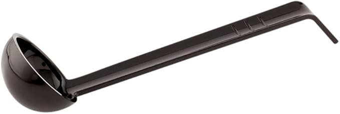 Restaurantware 1 Ounce Serving Ladle 1 Hook Handle Portion Ladle - Image 2