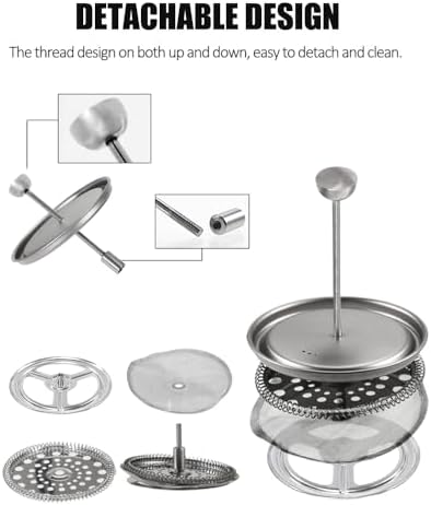 Lixada Titanium 750ml Outdoor French Press Pot