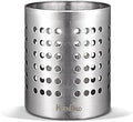 KSENDALO SUS304 Small Stainless Steel Utensil Holder for Countertop