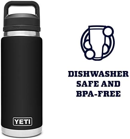 YETI Rambler 26 oz Bottle, Vacuum Insulated, Stainless Steel with Chug