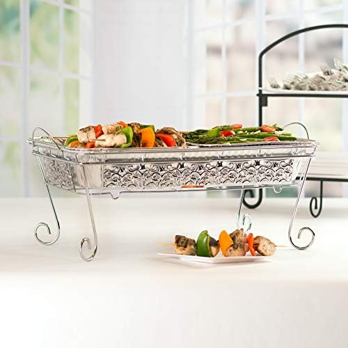 Aluminum Pans Full Size, Large Disposable Roasting & Baking Pan