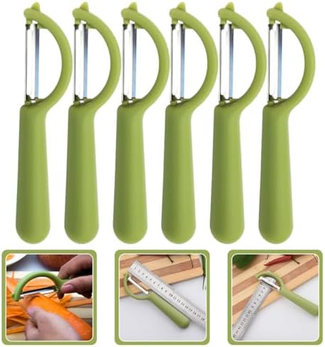 6pcs Multi Function Vegetable Peeler Tool Stainless Steel