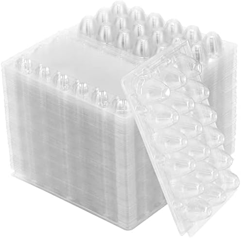 SINJEUN 120 Pack 18-Grid Quail Egg Cartons