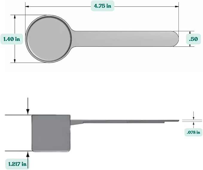 25 mL Long Handle Plastic Measuring Spoon - Image 2
