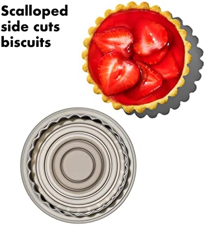 OXO Good Grips Double-Sided Cookie & Biscuit Cutters
