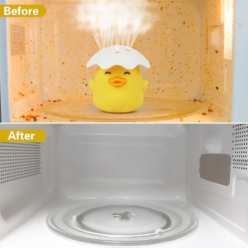 Duck Microwave Steam Cleaner, Yellow