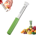 2 in 1 Apple Corer and Peeler Tool, 2026 Upgrade Stainless Steel Red