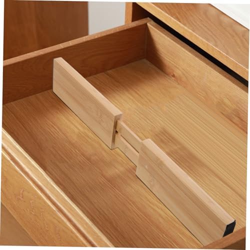 Levemolo Kitchen Drawer Dividers Bamboo Drawer Partition Cupboard