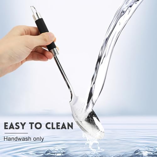 3-Piece,Stainless Steel Serving spoons set with Slotted Spoon, Serving