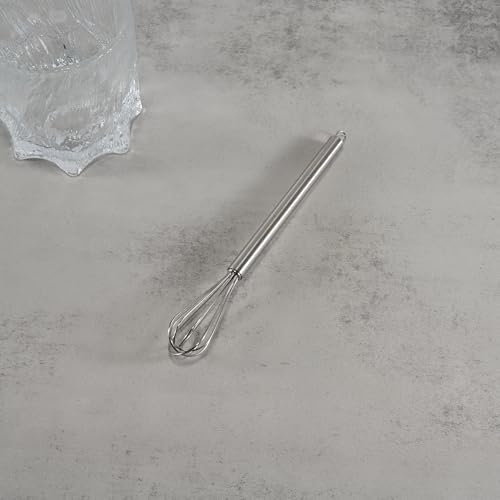 Mini Whisks 7 inch 304 Stainless steel Whisk, Hand Egg Mixer for Flour