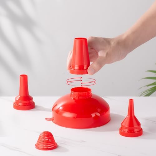 Pisol Wide Mouth Versatile Funnel for Kitchen Use for Filling Bottles