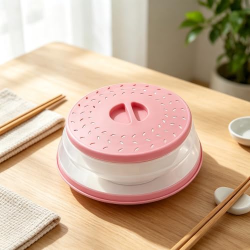 Set of 3 Collapsible Microwave Splatter Cover