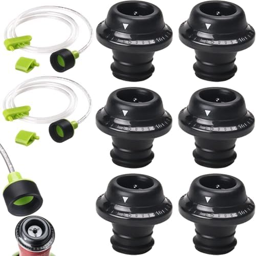 Vacuum Bottle Stoppers Hose with accessories,Compatible with