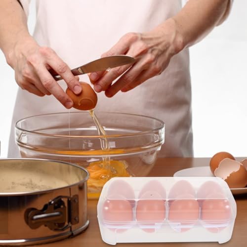 Egg Holder Camping Egg Carrier Plastic Storage Box