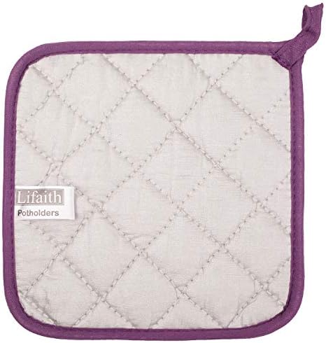 5-Piece Cotton Grape Pot Holder Set for Kitchen