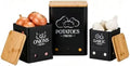 Potato Garlic Onion Storage Set, Set of 3 pieces Metal Kitchen Storage