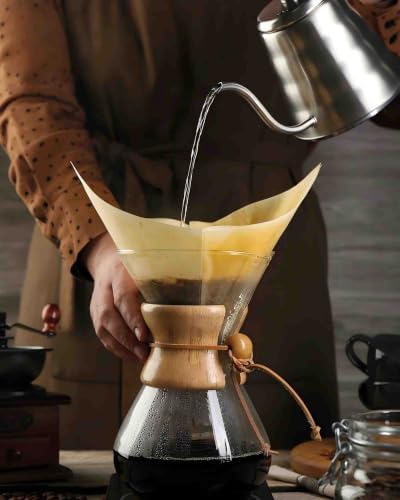 Bake Choice Coffee Filters, 5-13 Cups, for Pour-Over Coffee Makers