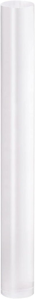 HARFINGTON Acrylic Clay Roller 9 Inch x 1 Inch Solid Non-Stick Plastic Round by HARFINGTON