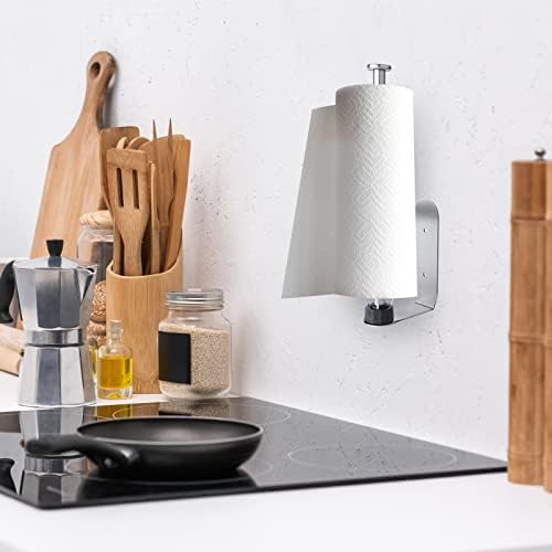 2 Pack Stainless Steel Paper Towel Holders