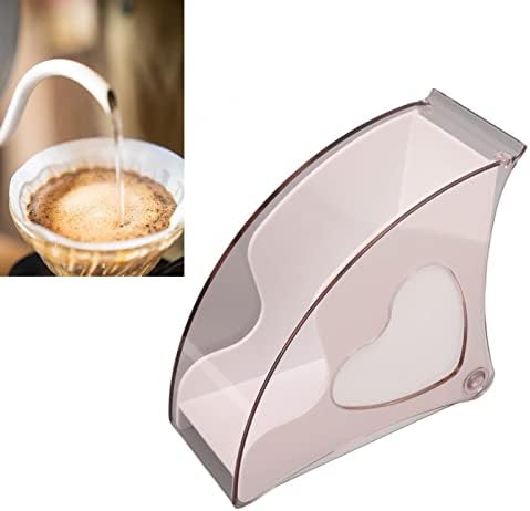 Coffee Filter Paper Storage Box with Dustproof Cover - Dispenser Rack