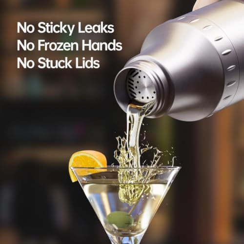 Hybrid Cocktail Shaker Set | Vacuum Insulated Stainless Steel Martini