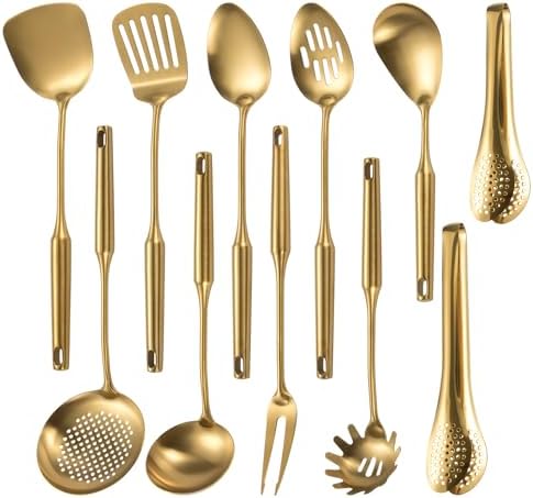 304 Stainlss Steel Kitchen Utensils Set, 11 Pcs