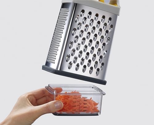 Joseph Joseph Stainless Steel Multi-Grip Box Grater