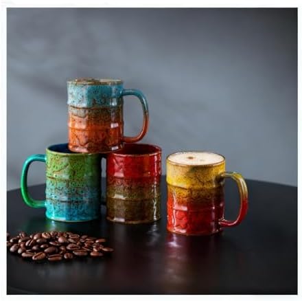 Coffee Mugs Set of 4,12 Oz Coffee Cups Ceramic, Perfect for Office