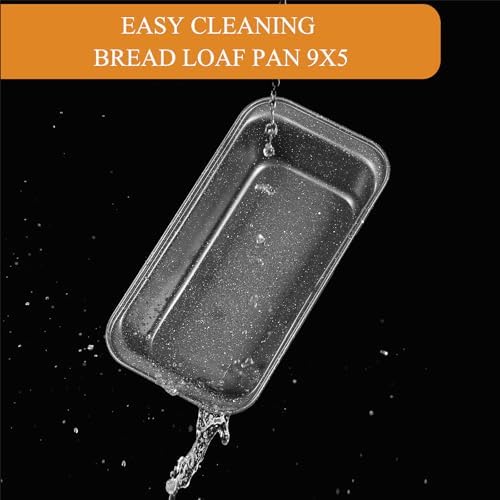 Walooza 8x4 Loaf Pan - Carbon Steel Bread Baking Pans for Homemade