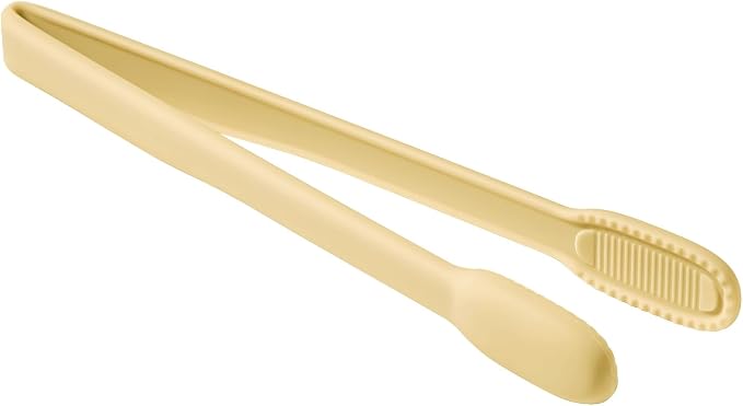 carrotez Silicone Cooking Kitchen Tongs, Non-Scratch Serving Tongs 9.25 Inches by Carrotez
