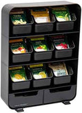 Mind Reader Tea Bag Organizer, Tea Station Organizer, Countertop
