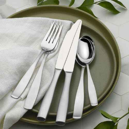Mikasa Satin Loft 18/10 Stainless Steel 77pc. Flatware Set