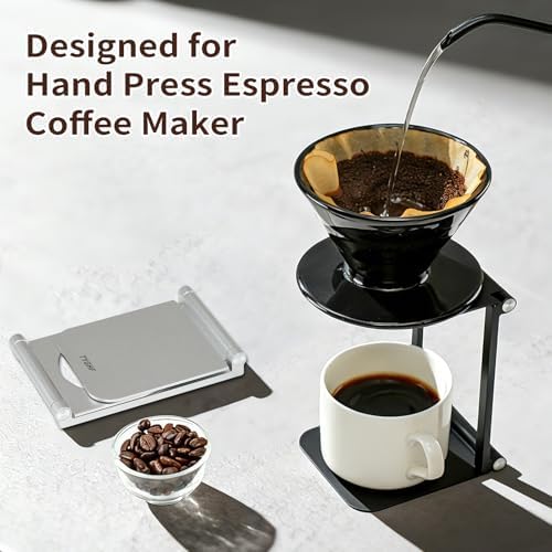 Pour Over Coffee Maker Stand,Foldable Portable Electric Espresso