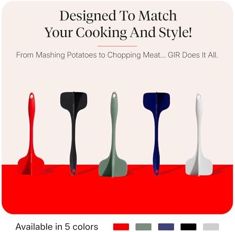 GIR Silicone Quad Meat Chopper, Red