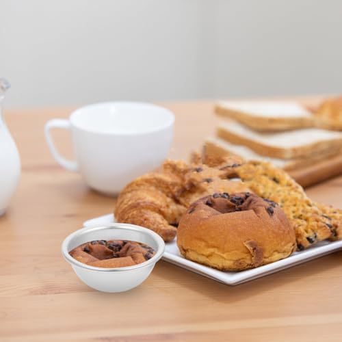 Half-Round Cake Mold Set - 4Pcs Aluminum Alloy Baking Pan for Diy Bath