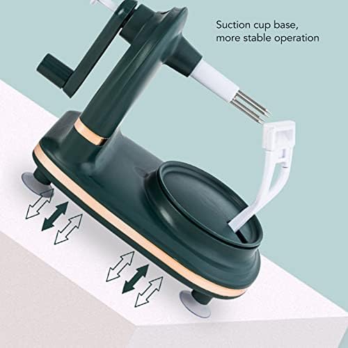 Topyond Apple Peeler Slicer Corer, Multi-Function Fruit Peeler with