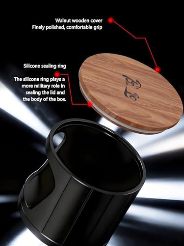 Espresso Coffee Filter Holder with Lid Compatible with