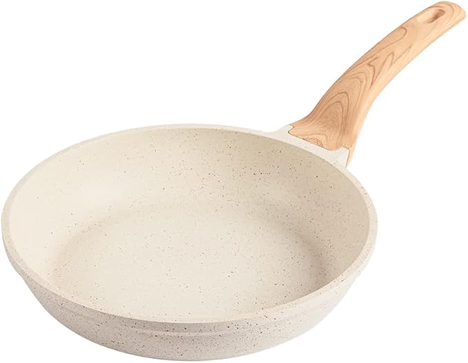 CAROTE Non Stick Frying Pan Skillet, Omelet Pan, Healthy Non Toxic Granite Chef - Image 8