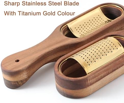 Box Cheese Grater With Container - Stainless Steel Parmesan Cheese