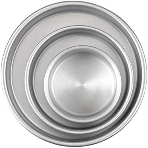 Wilton Aluminum Round Cake Pan Set, Made Without PFAS, 3-Piece