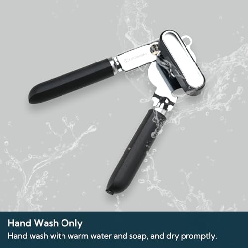 KITCHENDAO Manual Can Opener, Super Sharp Sandvik 12C27 Blade