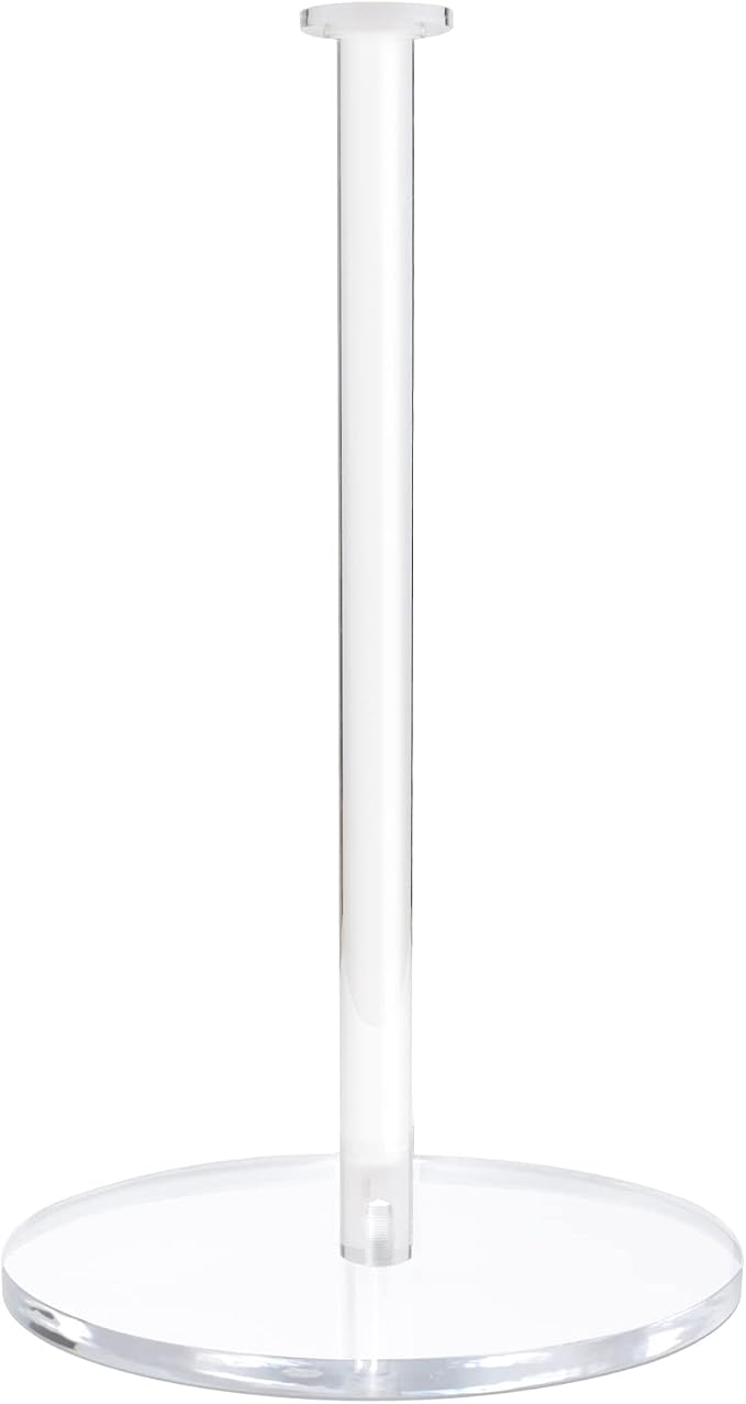 Acrylic Paper Towel Holder, Paper Towel Stand by Bigfety