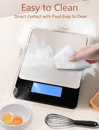 Food Scale -33lb Digital Kitchen Scale for Food Ounces Grams