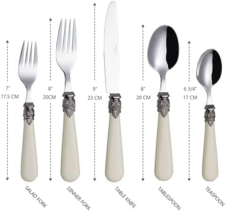 ANNOVA Flatware 20 Pieces Set/Stainless Steel Vintage