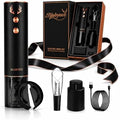 BLUBYEES 4-in-1 Electric Wine Opener Set – Rechargeable Automatic