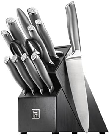 HENCKELS J.A International Modernist 13-pc Knife Block Set, Black