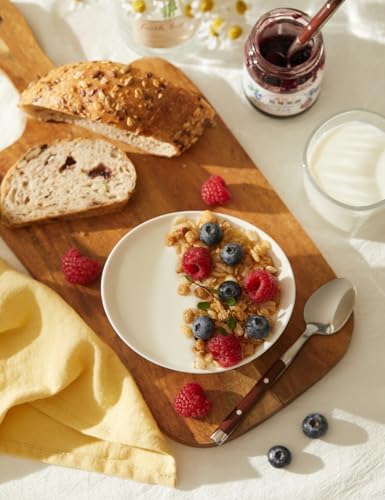 Teocera 5 Inch Porcelain Small Bowls Set, 6 Ounce small serving bowls